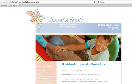 Webdesign für Pilatestrainerin