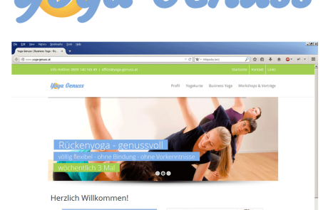 Schriftlogo Yogalehrerin